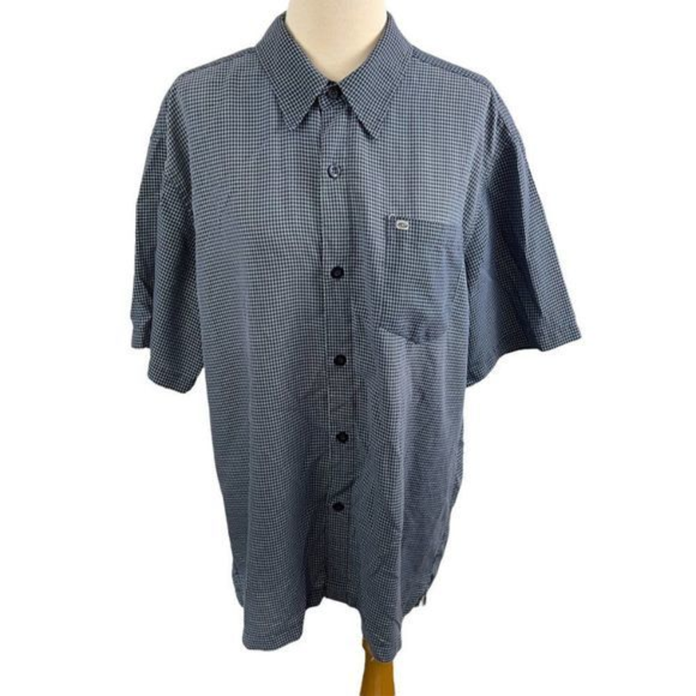 🌿4/$35🌿GOTCHA Blue Plaid Button Down‎ Shirt (L)